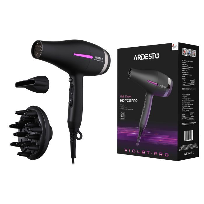 Фен Ardesto HD-Y223PRO зображення 6
