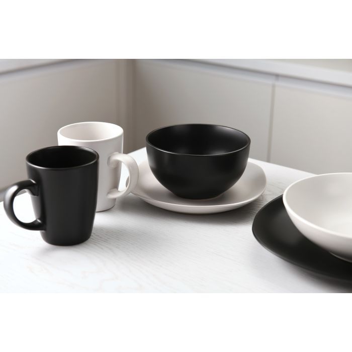 Тарелка Ardesto Molize Dinner Quadrate 27х27 см Black (AR2927MB) изображение 4