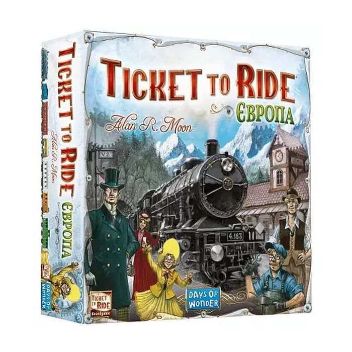 Настольная игра Lords of Boards Ticket to Ride: Європа (LOB2219UA)