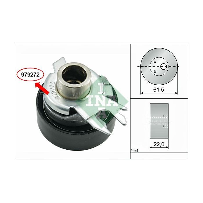 Ролик натяжителя ремня INA 531 0252 30