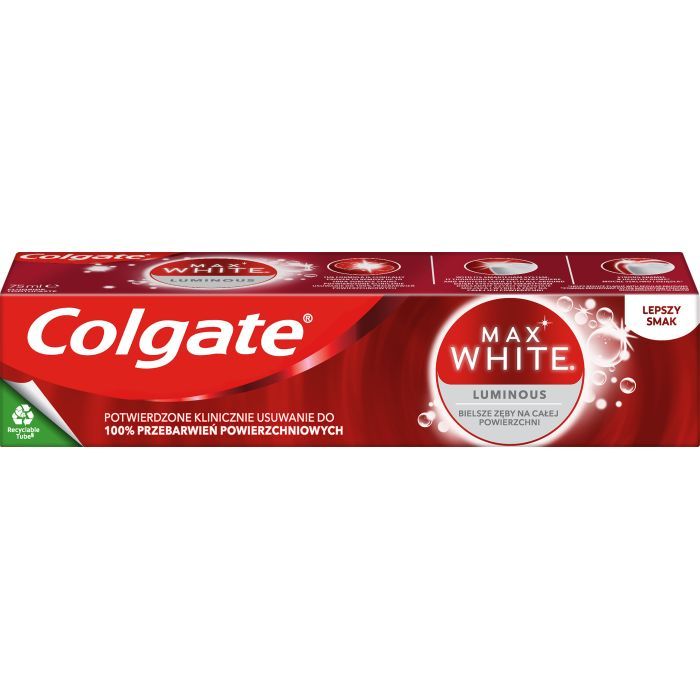 Зубная паста Colgate Max White Luminous 75 мл (8714789867632) изображение 6