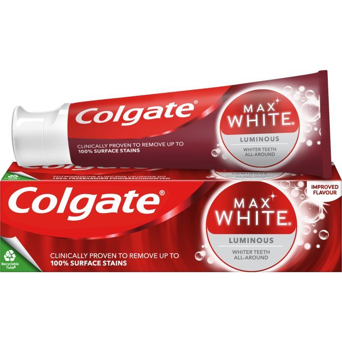 Зубная паста Colgate Max White Luminous 75 мл (8714789867632) изображение 8