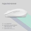 Мишка 2E MF270 Silent Rechargeable Wireless White (2E-MF270WWH) зображення 2