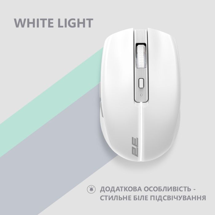 Мишка 2E MF270 Silent Rechargeable Wireless Black (2E-MF270WBK) зображення 4