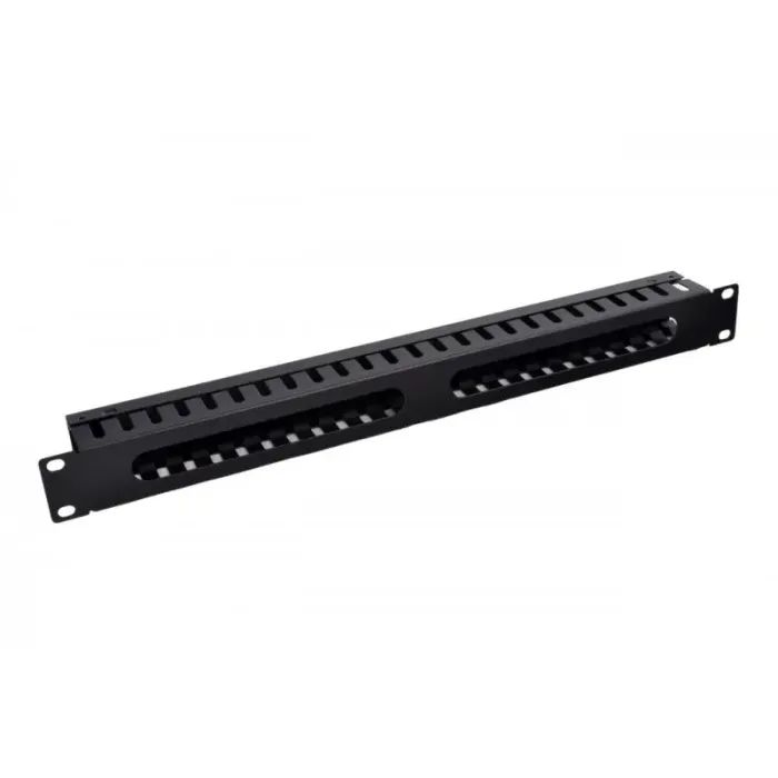 Кабельный организатор 19" 1U перфорированный, 44мм Kingda (KD-CM-10) изображение 2