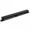 Кабельный организатор 19" 1U перфорированный, 44мм Kingda (KD-CM-10)