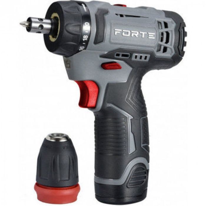 Шуруповерт Forte CDR-12ASC(12V, 1,5A) (123610) зображення 3