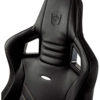 Кресло игровое Noblechairs Epic Series Black/Gold (NBL-PU-GOL-002) изображение 2