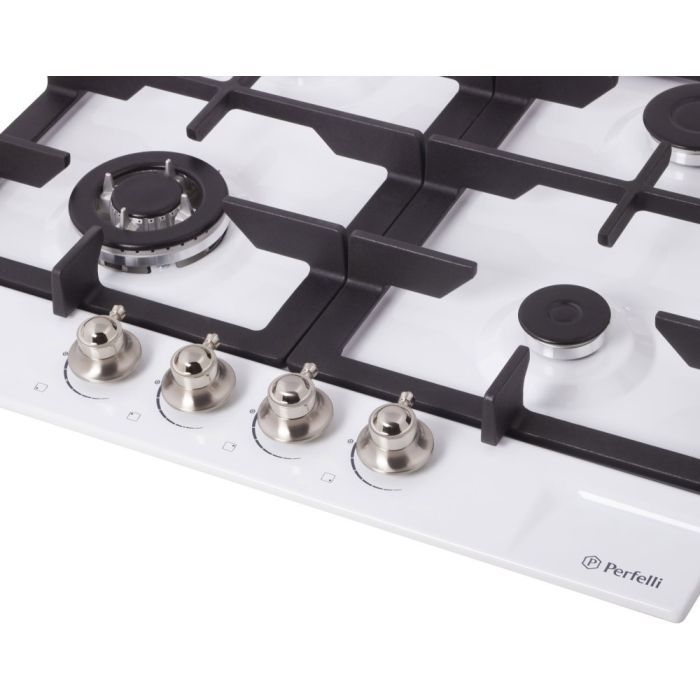 Варочная поверхность Perfelli HGM 61637 WH RETRO изображение 4