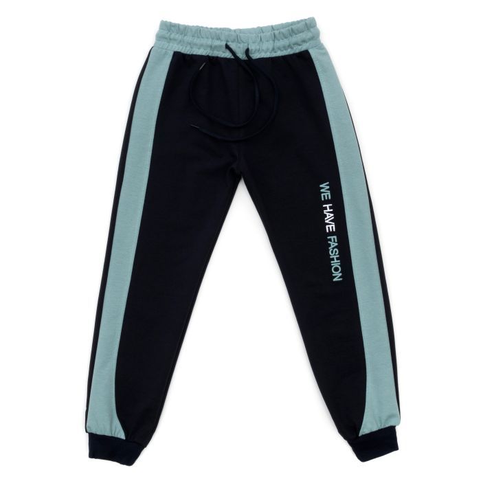 Штаны детские Joi спортивные с лампасами (879-152G-blue)