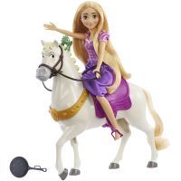 Кукла Disney Princess Набор с куклой Рапунцель Принцесса с верным другом Максимусом (HLW23)