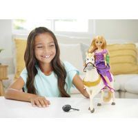 Кукла Disney Princess Набор с куклой Рапунцель Принцесса с верным другом Максимусом (HLW23) изображение 6