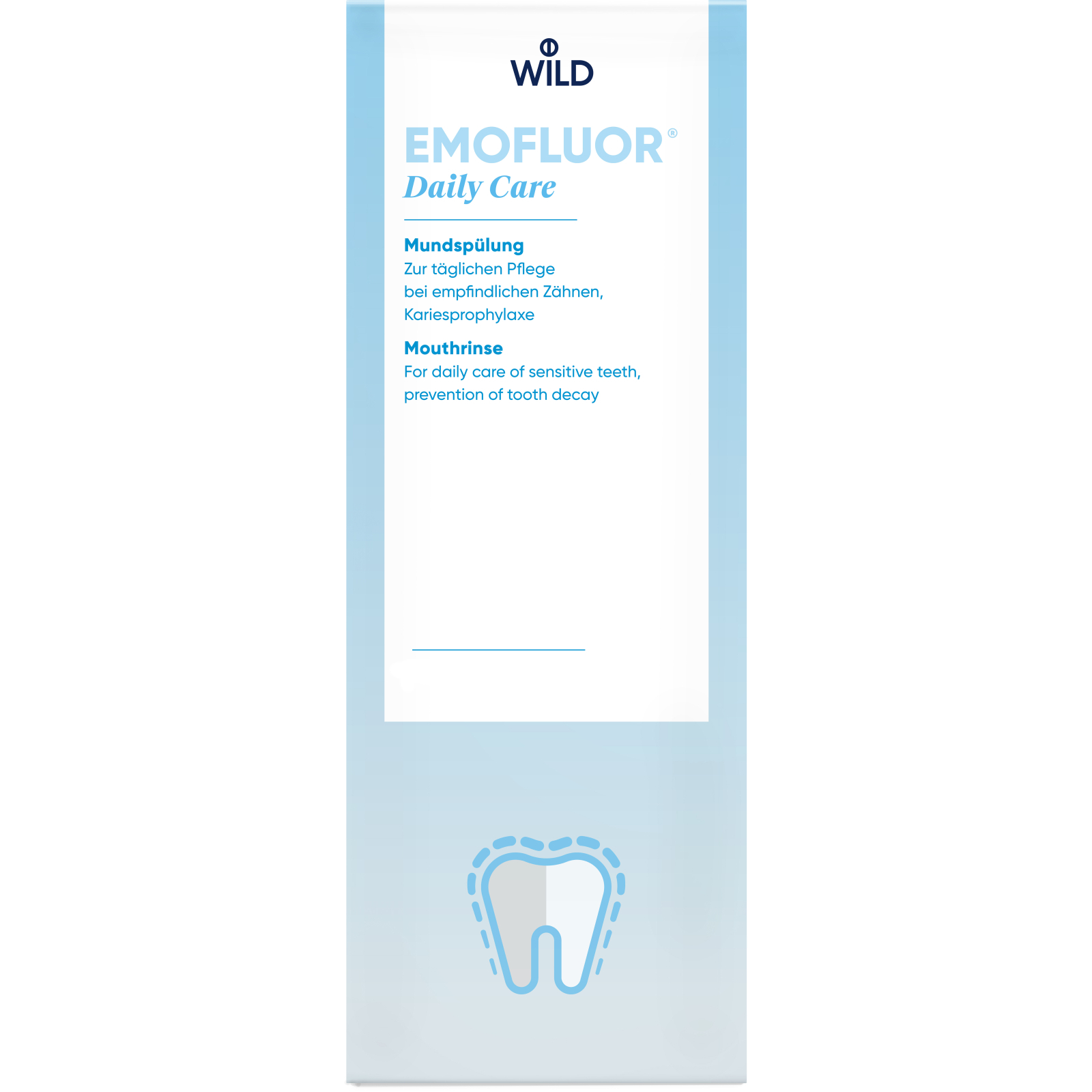 Ополаскиватель для полости рта Dr. Wild Emofluor Daily Care 400 мл (7611841701839) изображение 2
