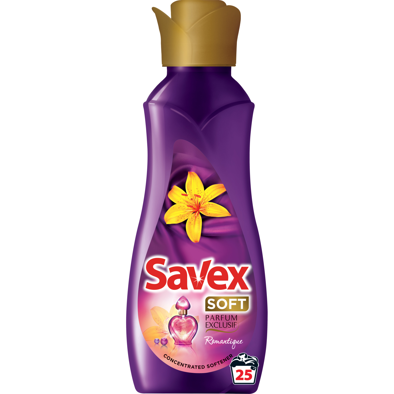 Кондиционер для белья Savex Soft Parfum Exclusif Romantique 900 мл (3800024018022)