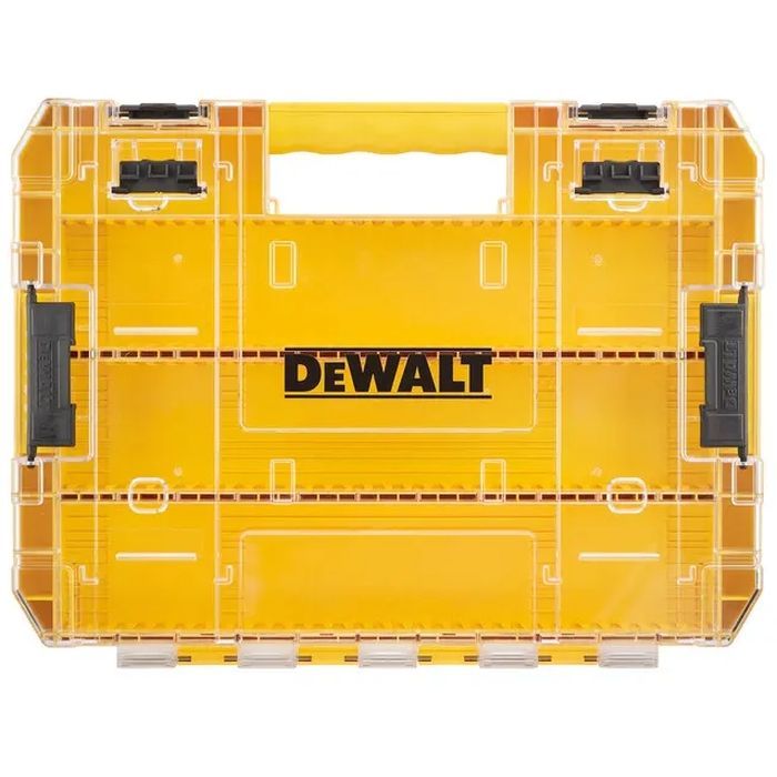 Ящик для інструментів DeWALT для біт системи TSTAK Tough Case L з футляром та касетами 8шт, розділювачі 6шт (DT70804) зображення 2