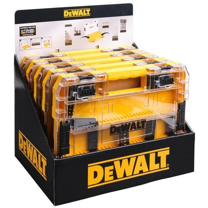 Ящик для інструментів DeWALT для біт системи TSTAK Tough Case L з футляром та касетами 8шт, розділювачі 6шт (DT70804) зображення 5