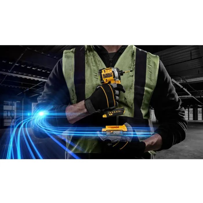 Шуруповерт DeWALT 18 В XR Li-lon PowerStack 1.7Ah, 206 Нм,кейс TSTAK (DCF850E1T) изображение 8