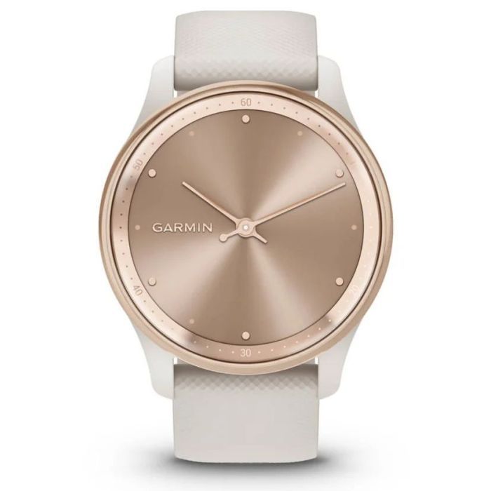 Смарт-часы Garmin vivomove Trend, WW, White Cream, Silicone, GPS (010-02665-01) изображение 6
