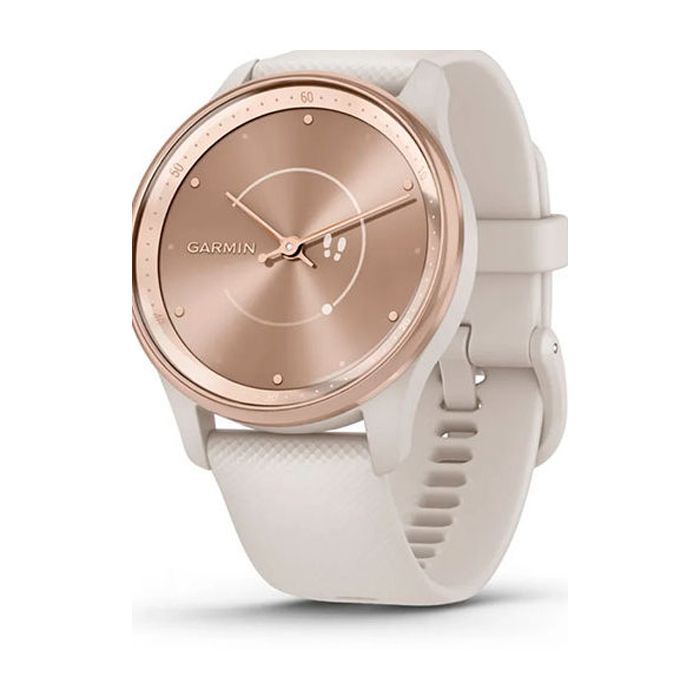 Смарт-часы Garmin vivomove Trend, WW, White Cream, Silicone, GPS (010-02665-01) изображение 7