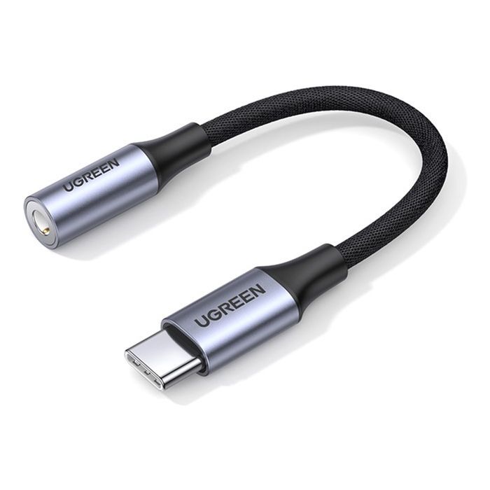 Переходник USB-C to 3.5mm F 0.10m AV161 Ugreen (80154) изображение 2