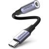 Переходник USB-C to 3.5mm F 0.10m AV161 Ugreen (80154)