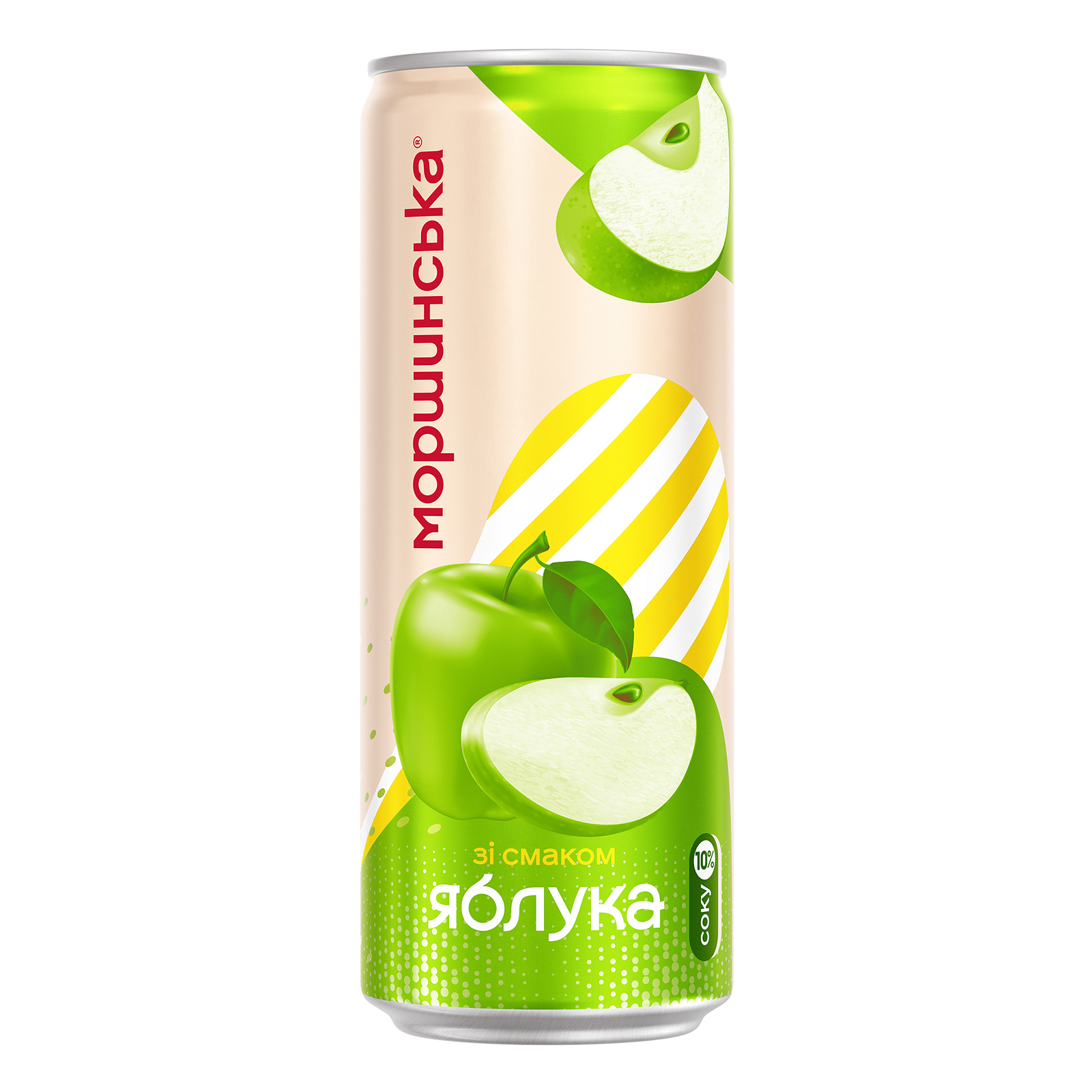 Напиток Моршинська сокосодержащий Лимонада со вкусом Яблока 0.33 л (4820017002844) изображение 3