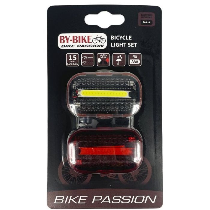 Комплект велофар Good Bike BY-Bike Three COB LED (99173-IS) изображение 9