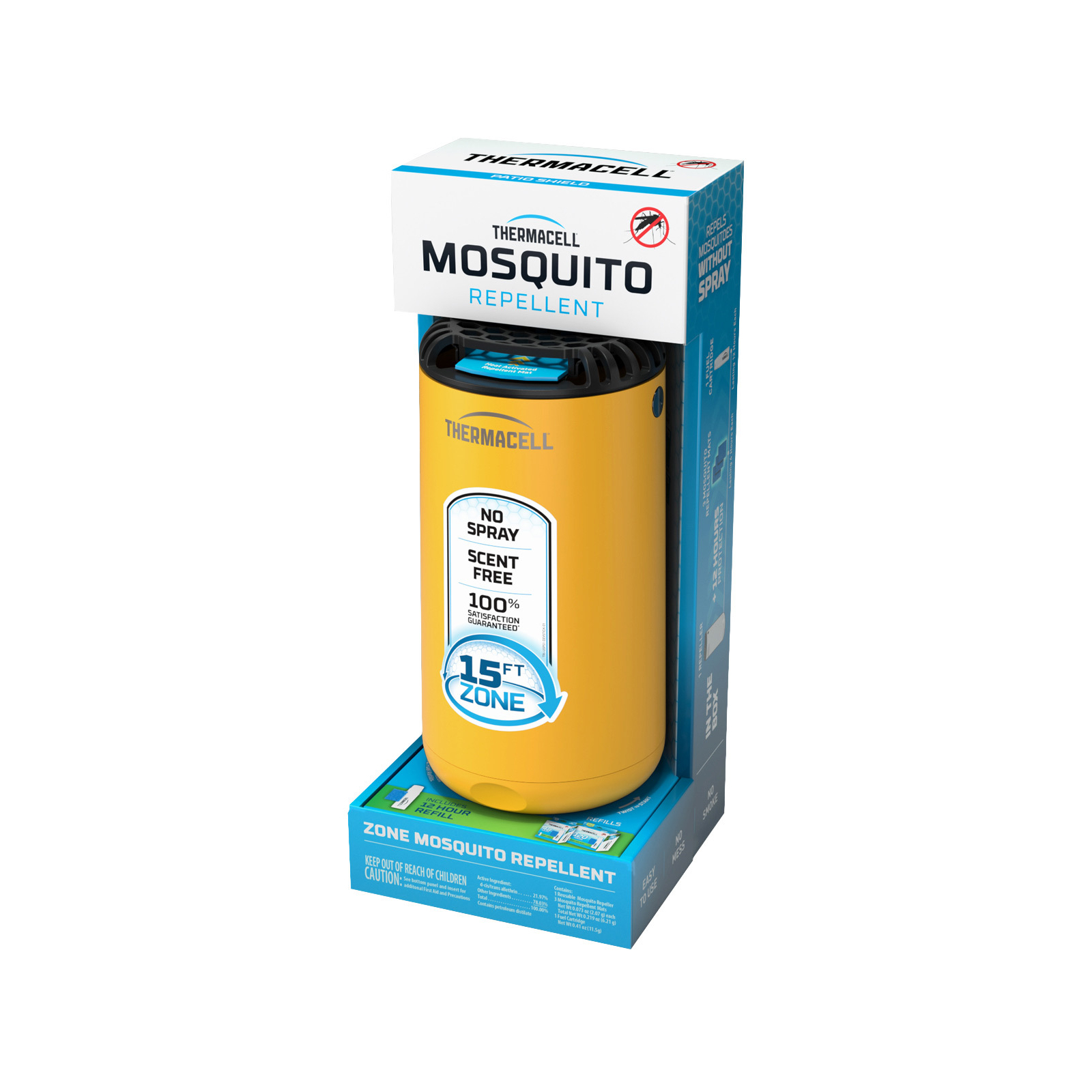 Фумигатор Тhermacell Patio Shield Mosquito Repeller MR-PS Linen (1200.05.92) изображение 5