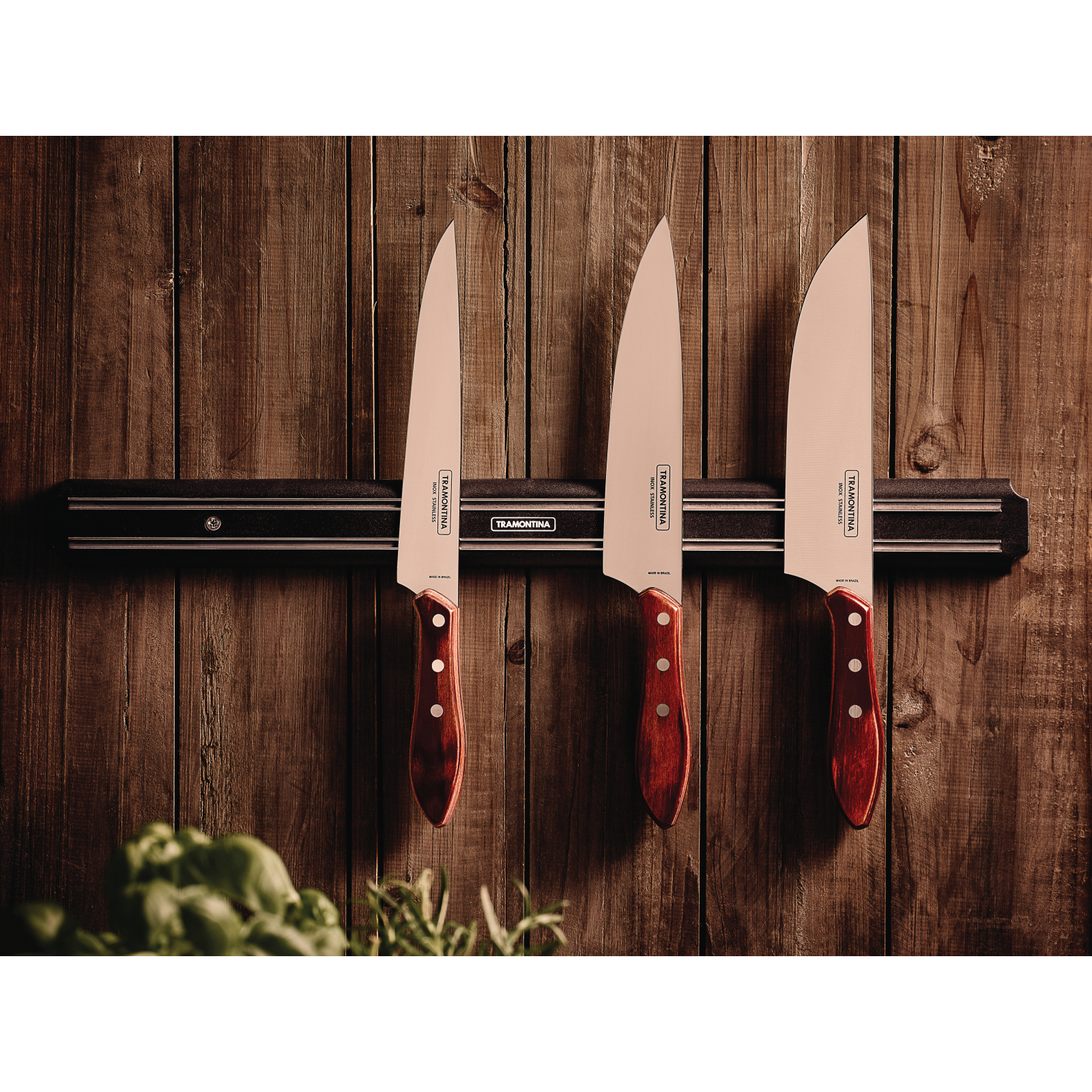 Кухонный нож Tramontina Barbecue Polywood Meat 203 мм Червоне Дерево (21191/178) изображение 3