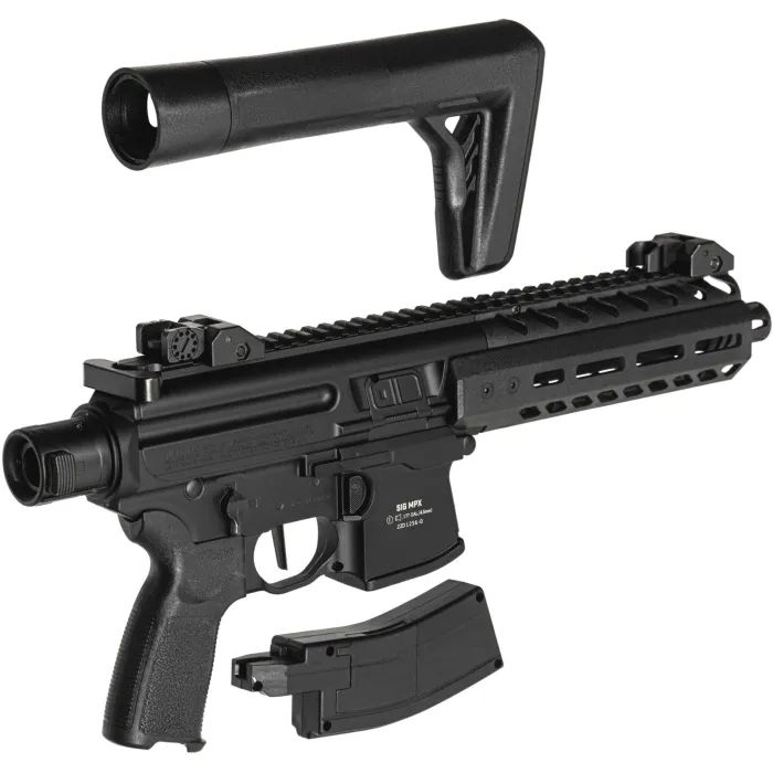 Пневматична гвинтівка Sig Sauer MPX GEN II Black (AIR-MPX-177-G2-BLK) зображення 6