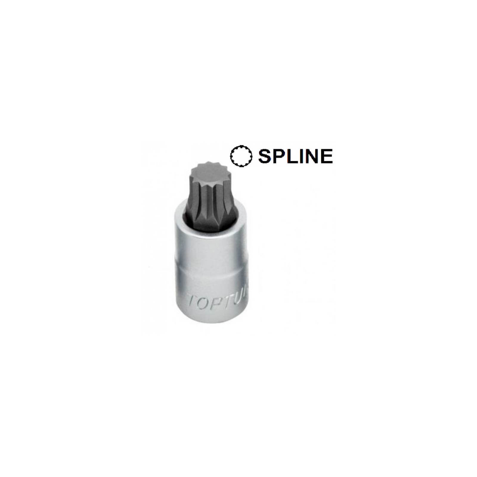 Головка торцевая Toptul SPLINE M14 L55мм 1/2" (BCHA1614)