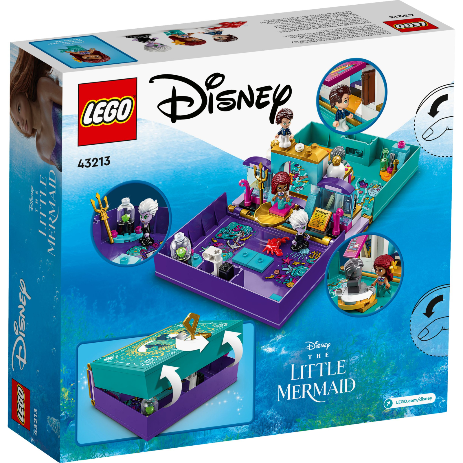Конструктор LEGO Disney Книга пригод русалоньки (43213) зображення 7