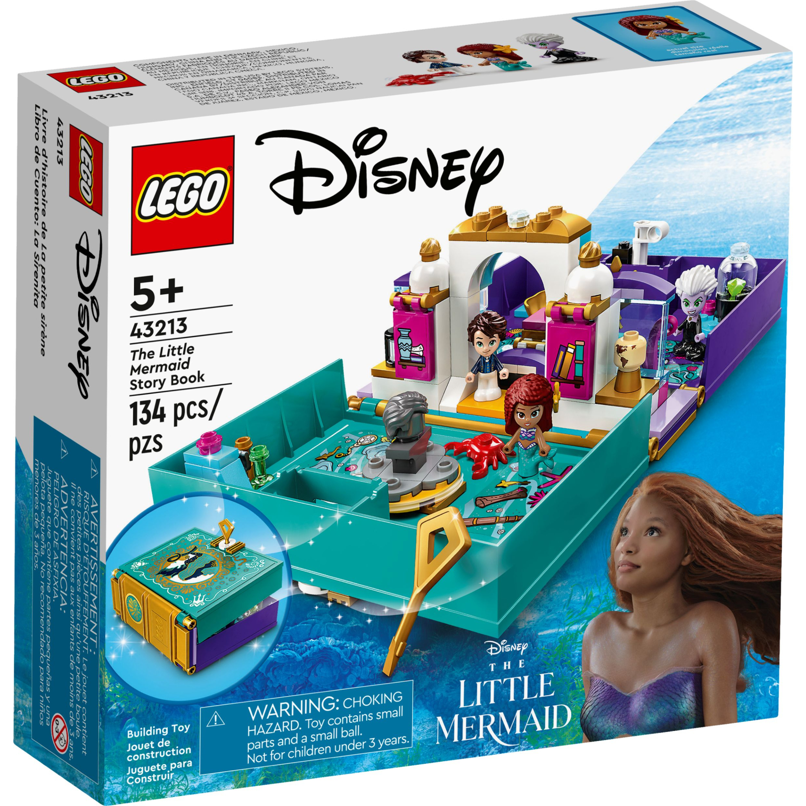 Конструктор LEGO Disney Книга пригод русалоньки (43213)