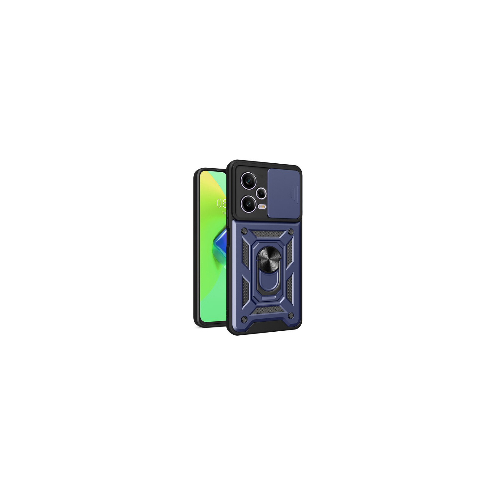 Чохол до мобільного телефона BeCover Military Xiaomi Redmi Note 12 Pro 5G Dark Green (709161)