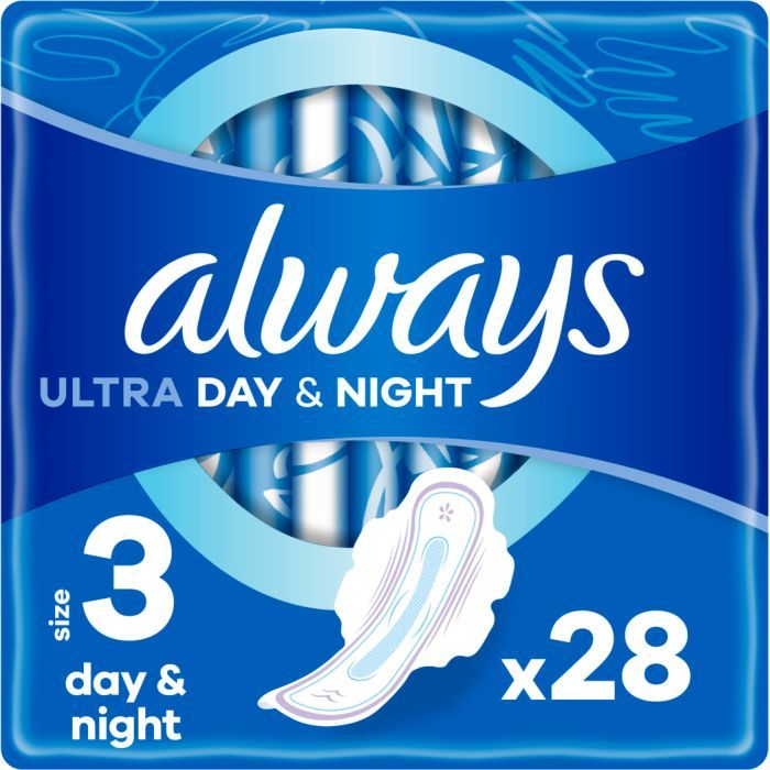 Гигиенические прокладки Always Ultra Day&Night (Размер 3) 40 шт. (8700216450287)