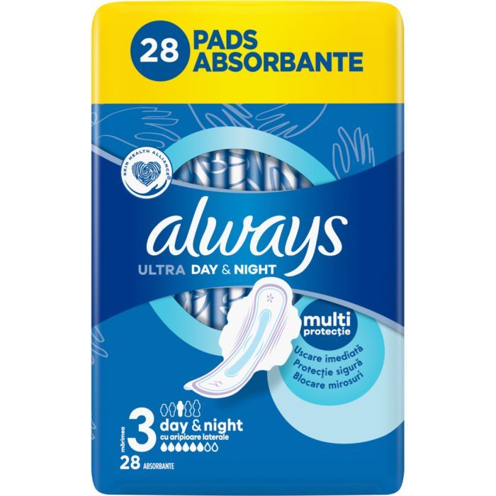 Гигиенические прокладки Always Ultra Day&Night (Размер 3) 40 шт. (8700216450287) изображение 2