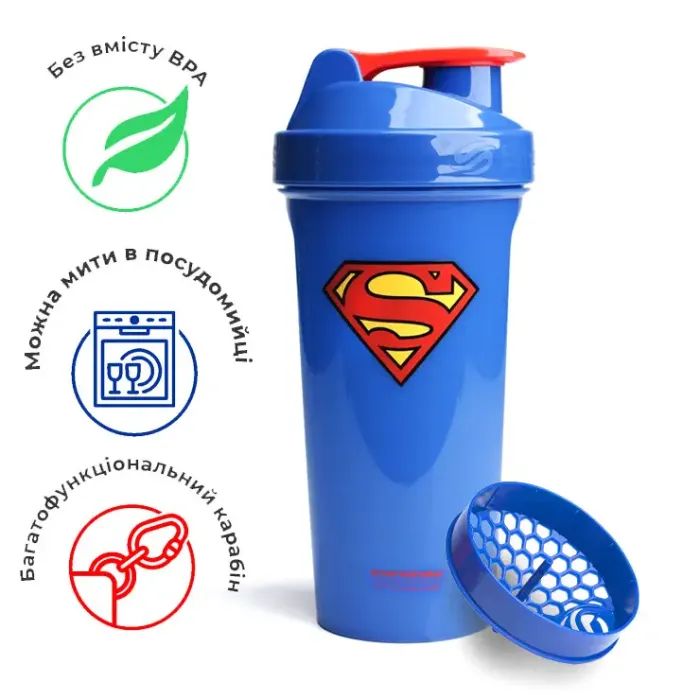 Шейкер спортивный SmartShake Lite 800ml DC Flash (10781301) изображение 7