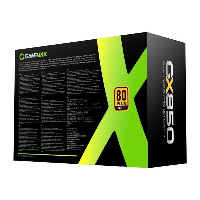 Блок питания Gamemax GX-850 Modular изображение 11