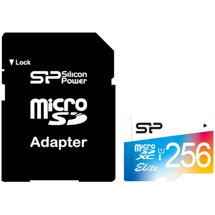 Карта памяти Silicon Power 256Gb microSDXC class 10 UHS-I U1 (SP256GBSTXBU1V10SP) изображение 2