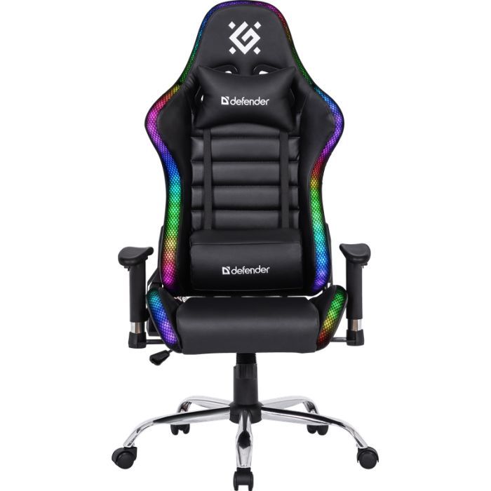 Крісло ігрове Defender Ultimate RGB Black (64355) зображення 2