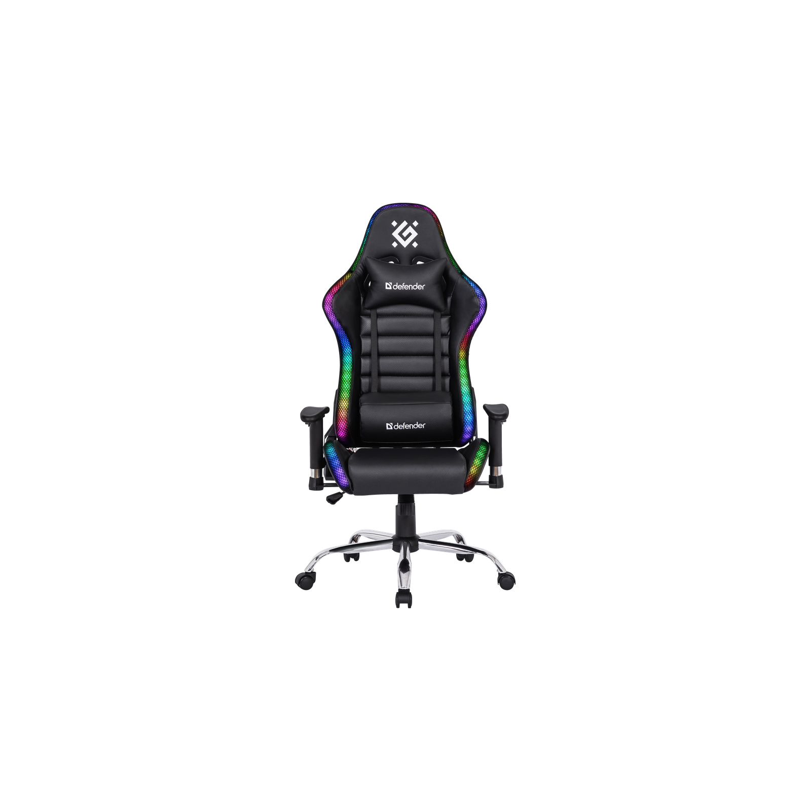 Кресло игровое Defender Ultimate RGB Black (64355) изображение 2
