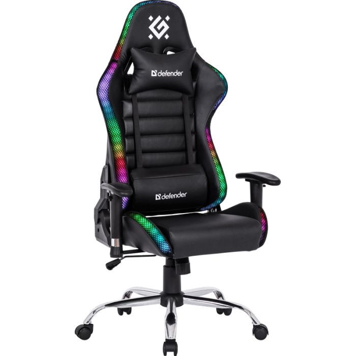 Крісло ігрове Defender Ultimate RGB Black (64355) зображення 3