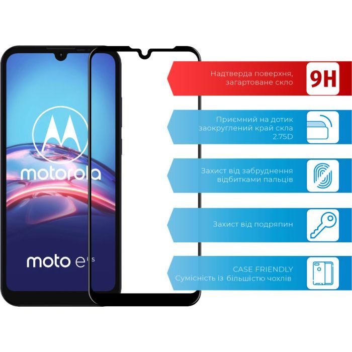 Скло захисне ACCLAB Full Glue MOTO E6s (1283126509025) зображення 2