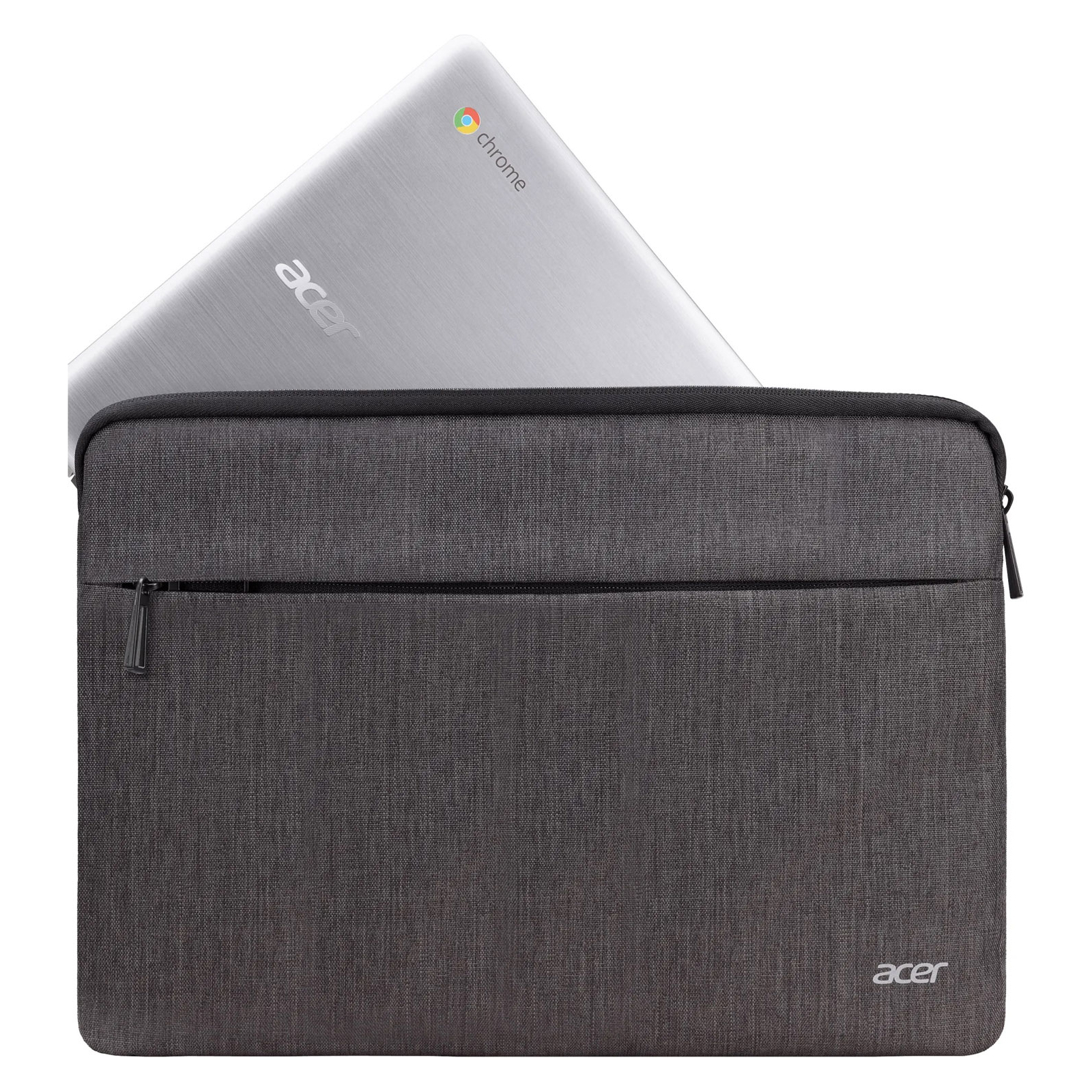 Чехол для ноутбука Acer 15" PROTECTIVE SLEEVE DUAL Grey (NP.BAG1A.293) изображение 3