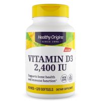 Витамин Healthy Origins Витамин D3 2400IU, 120 желатиновых капсул (HO15305)