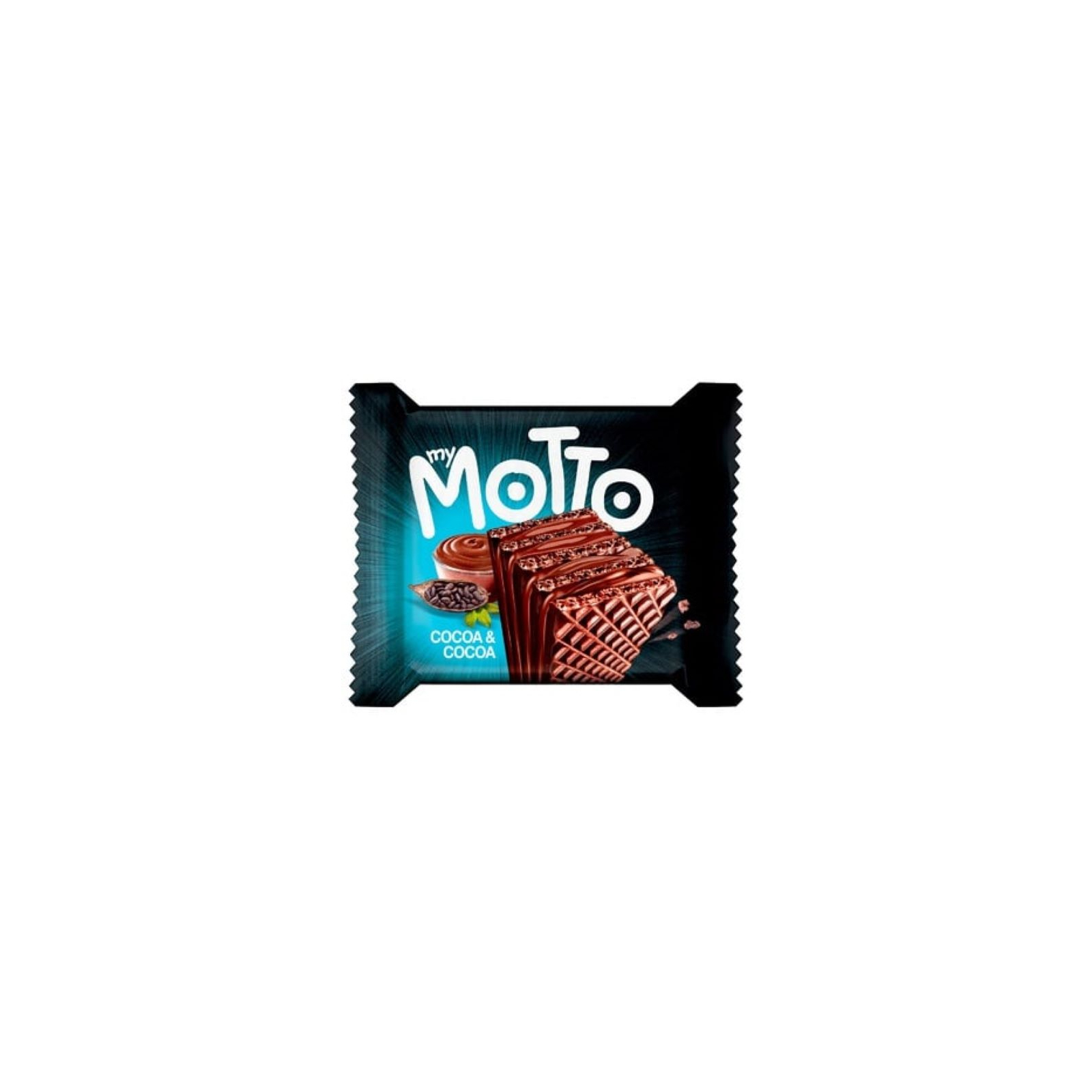 Вафли MyMotto Двойное какао 34 г (3800205871705)