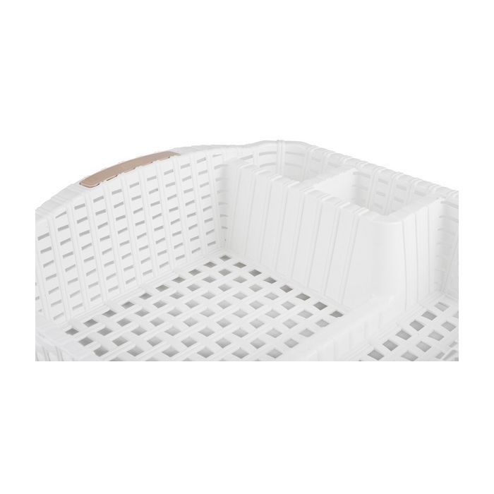 Сушилка для посуды Violet House 0757 Ротанг White (0757 Роттанг WHITE сушка д/пос.4) изображение 3