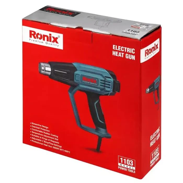 Строительный фен Ronix 2000Вт (1103) изображение 9