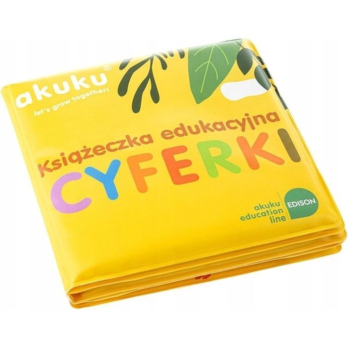 Іграшка для ванної Akuku книга Цифри (A0474)