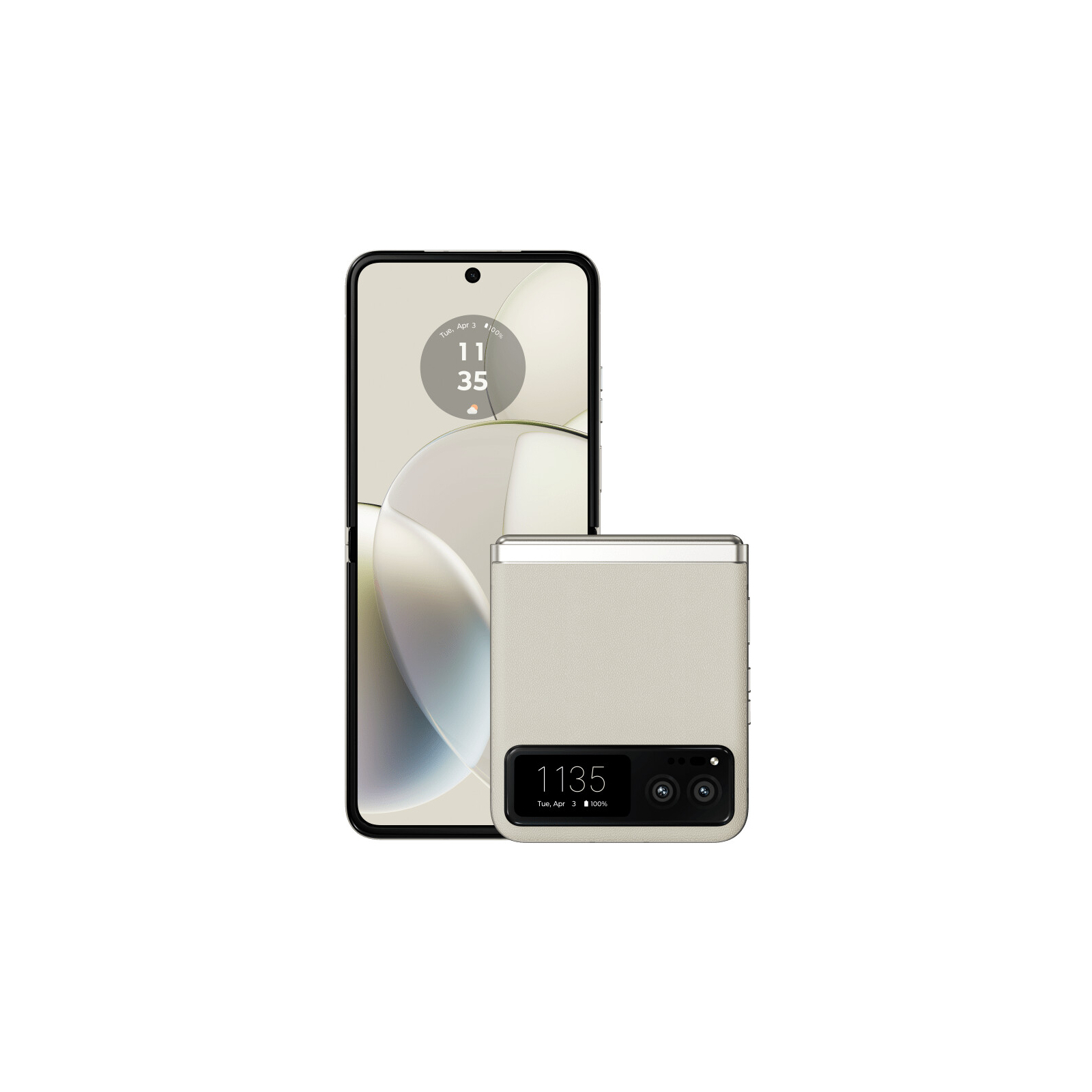 Мобильный телефон Motorola Razr 40 8/256GB Vanilla Cream (PAYA0047RS)